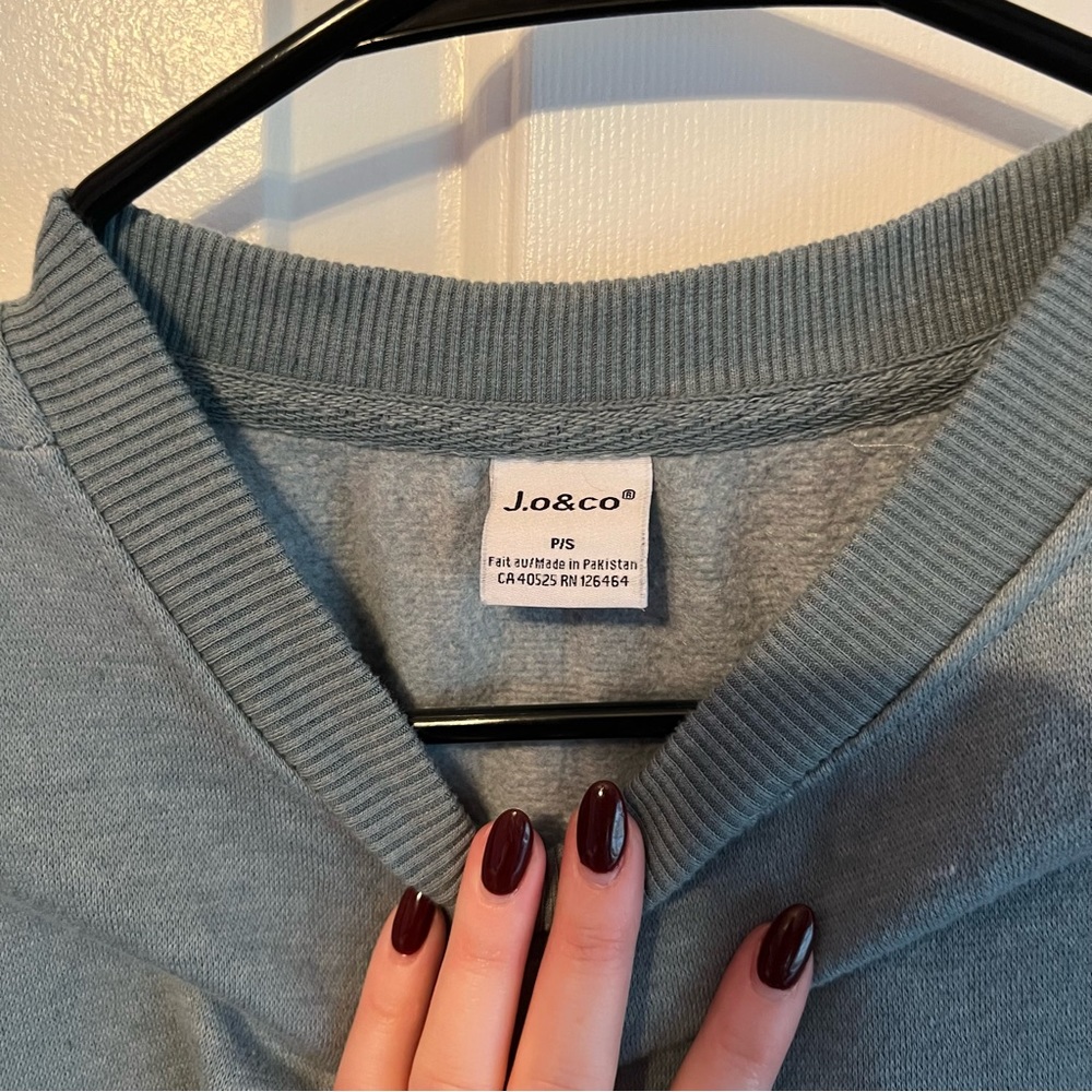 Cropped crew neck - Picture 2 of 3